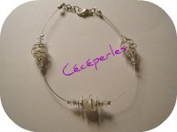 Bracelet cage à perles
